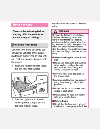 toyota mirai 2021 owners manual lhd& rhd